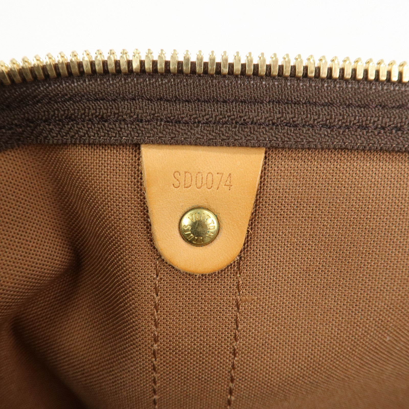 Louis Vuitton Monogram Keep All 50 Bandouliere Boston Bag M41416