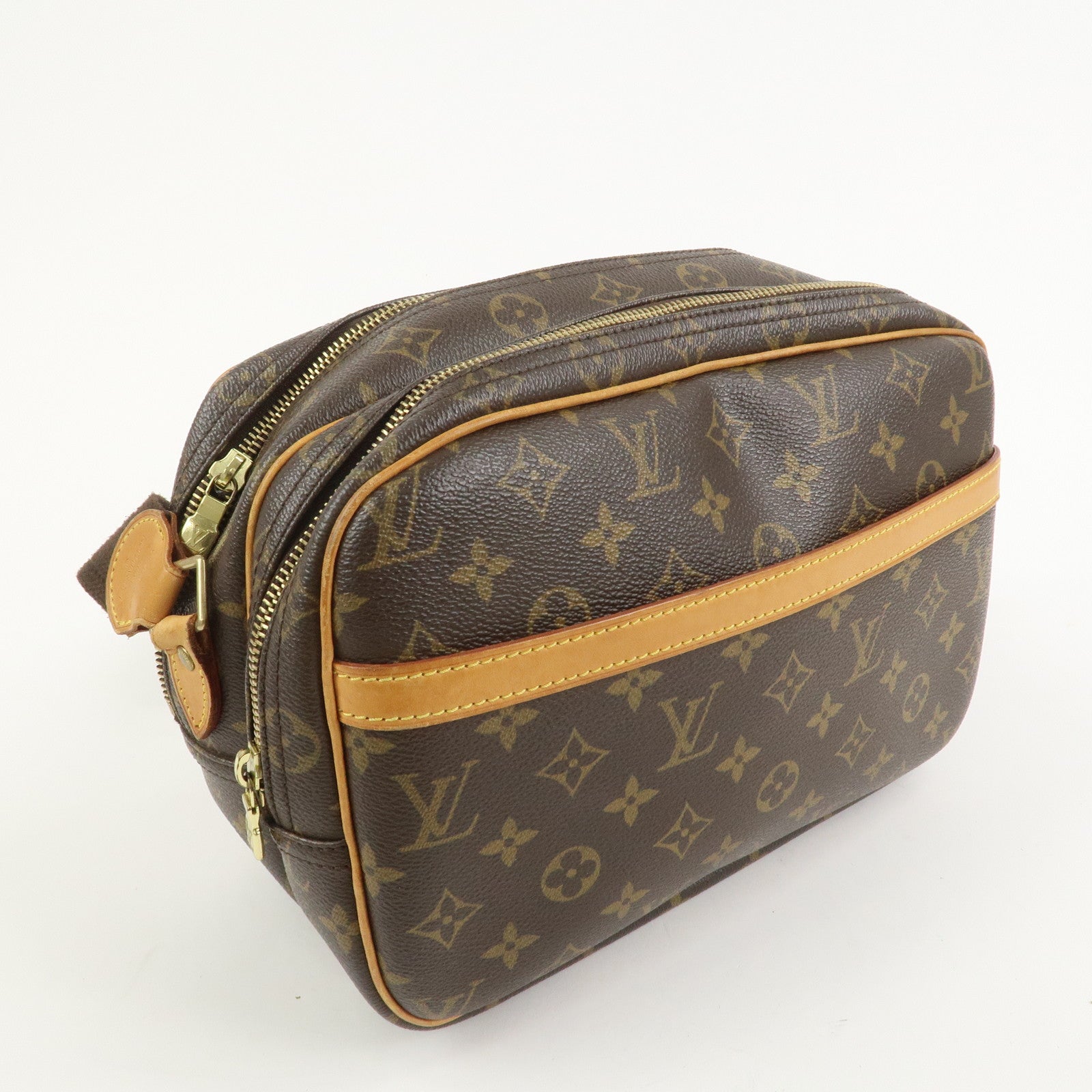 Louis Vuitton Monogram Reporter PM Shoulder Crossbody Bag M45254