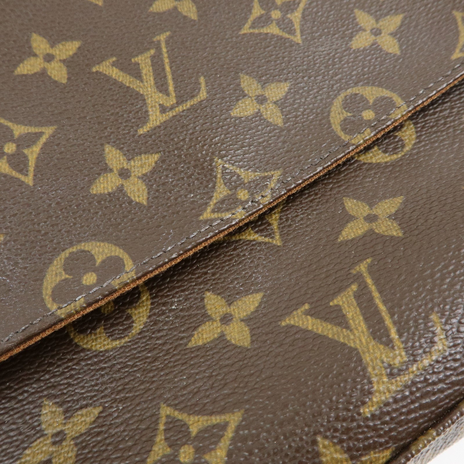 Louis Vuitton Monogram Mini Looping Shoulder Bag Brown M51147