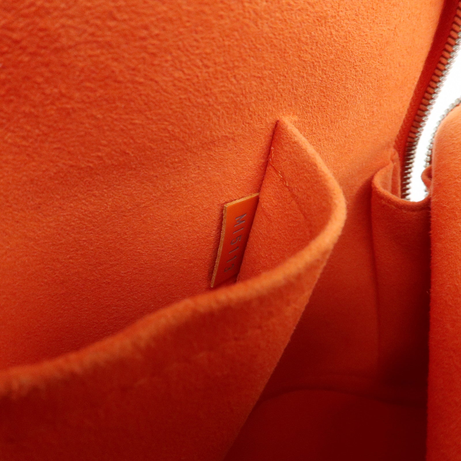 Louis Vuitton Epi Alma PM Hand Bag Pimont Orange M40623