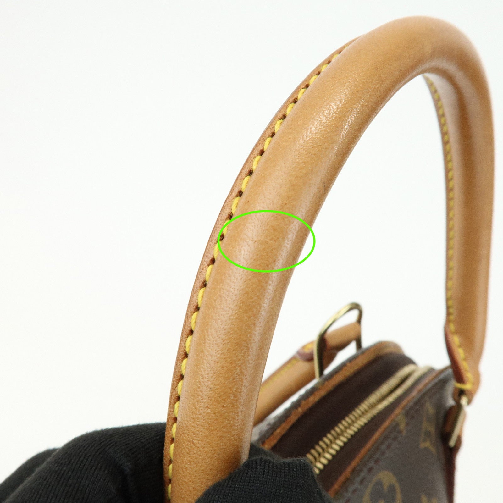 Louis Vuitton Monogram Ellipse MM Hand Bag Brown M51126