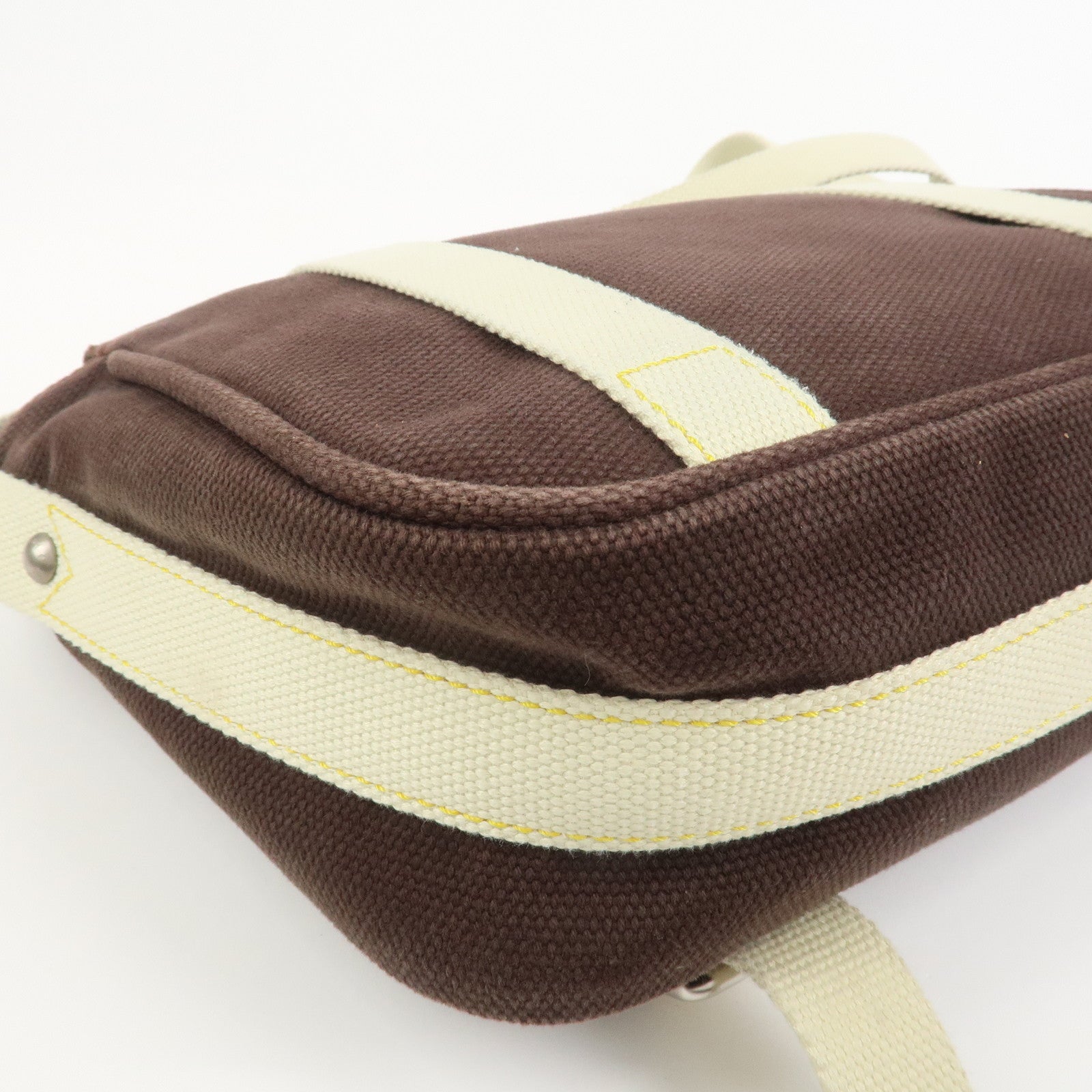 Louis Vuitton Antigua Canvas Besace PM Shoulder Bag Mocha M80661