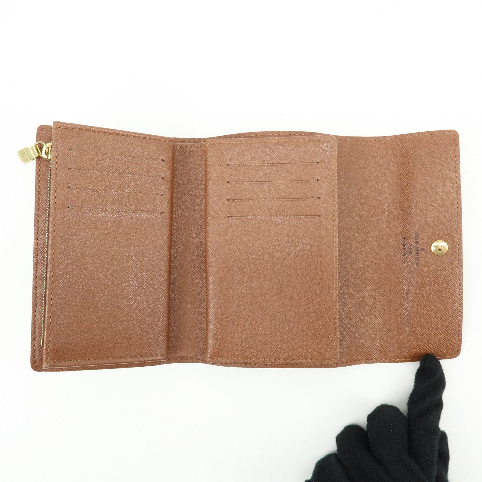 Louis Vuitton Monogram Portefeuille Alexandra Wallet Brown M60047