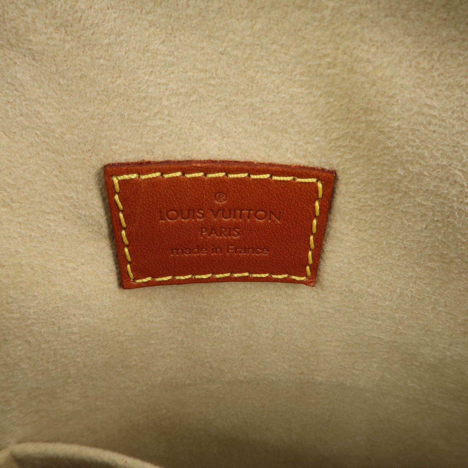 Louis Vuitton Lockit Nomade Leather Hand Bag Caramel Brown M85388
