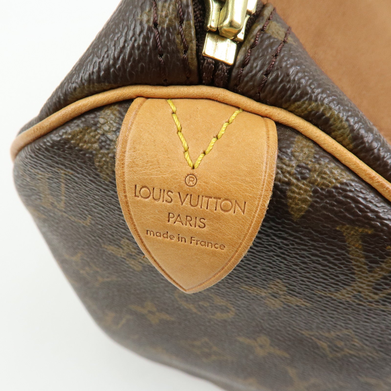Louis Vuitton Monogram Speedy 30 Boston Bag Hand Bag Brown M41526