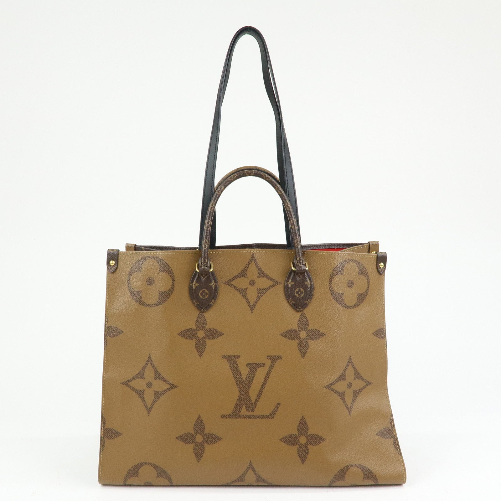 Louis Vuitton Monogram Giant On The Go GM Leather Hand Bag M45320