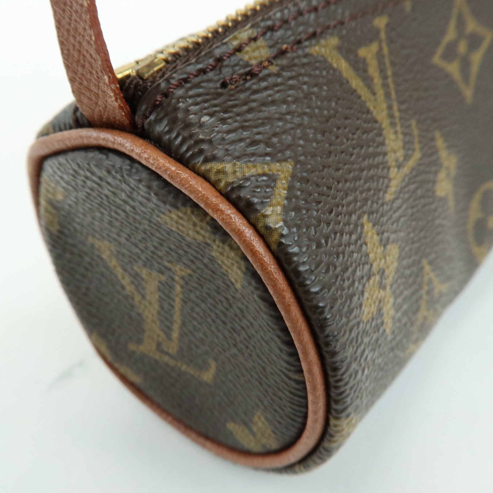 Louis Vuitton Monogram Mini Pouch for Papillon Bag Brown
