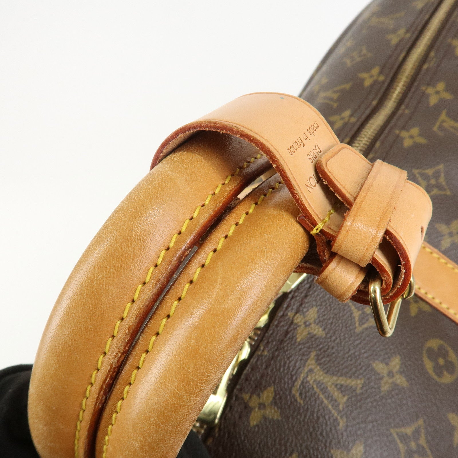 Louis Vuitton Monogram Keep All Bandouliere 60 Boston Bag M41412