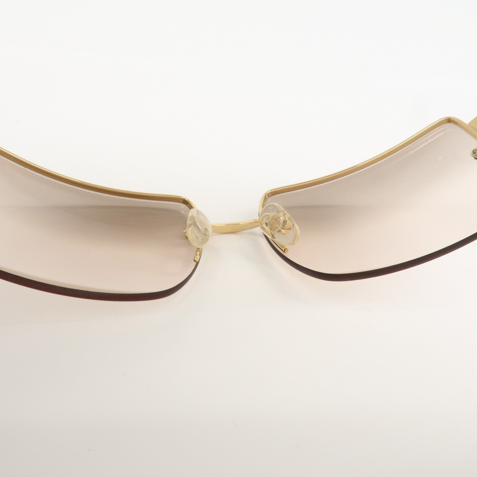 CHANEL Rhinestone Coco Mark Sunglasses 4095-B c.125/8z 62□15