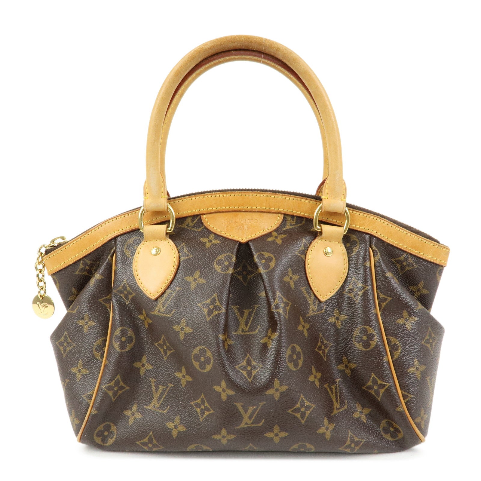 Louis Vuitton Monogram Tivoli PM Hand Bag Shoulder Bag Brown M40143