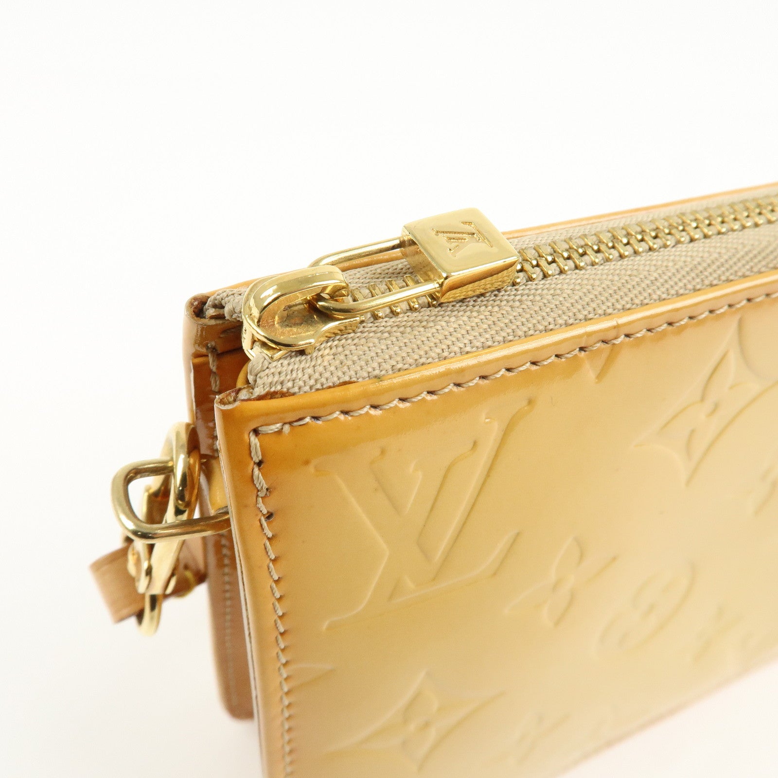 Louis Vuitton Monogram Vernis Lexington Accessoires Hand Bag M91010 Used