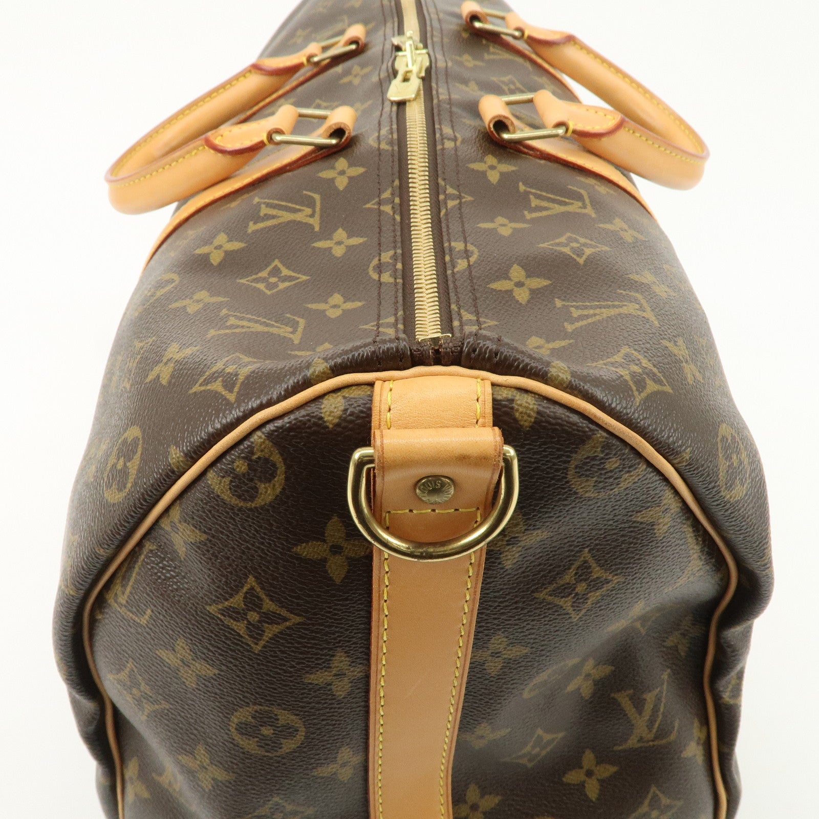 Louis Vuitton Monogram Keep All Bandouliere 50 Boston Bag M41416