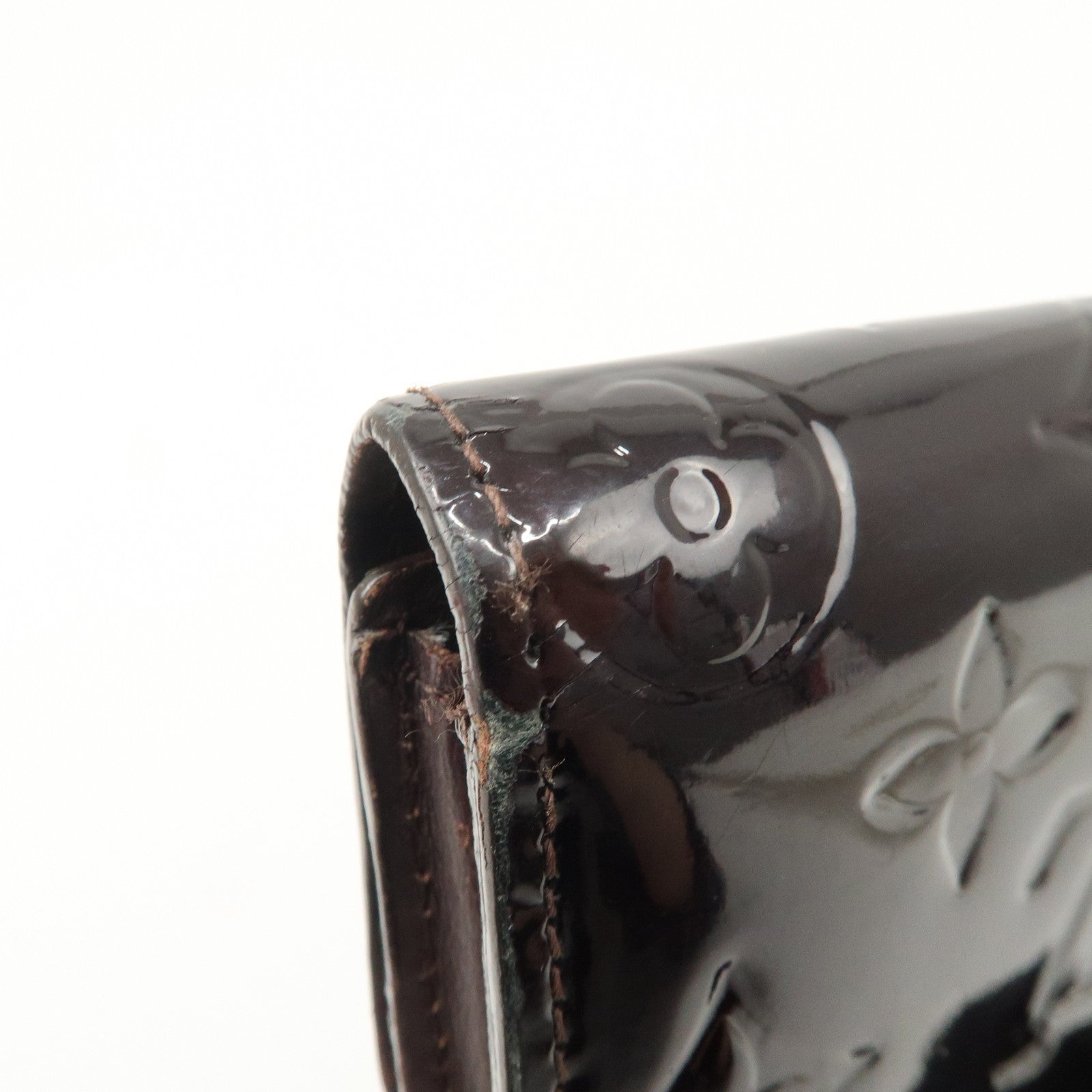 Louis Vuitton Monogram Vernis Set of 2 Long Wallet M93524 M9140F Used