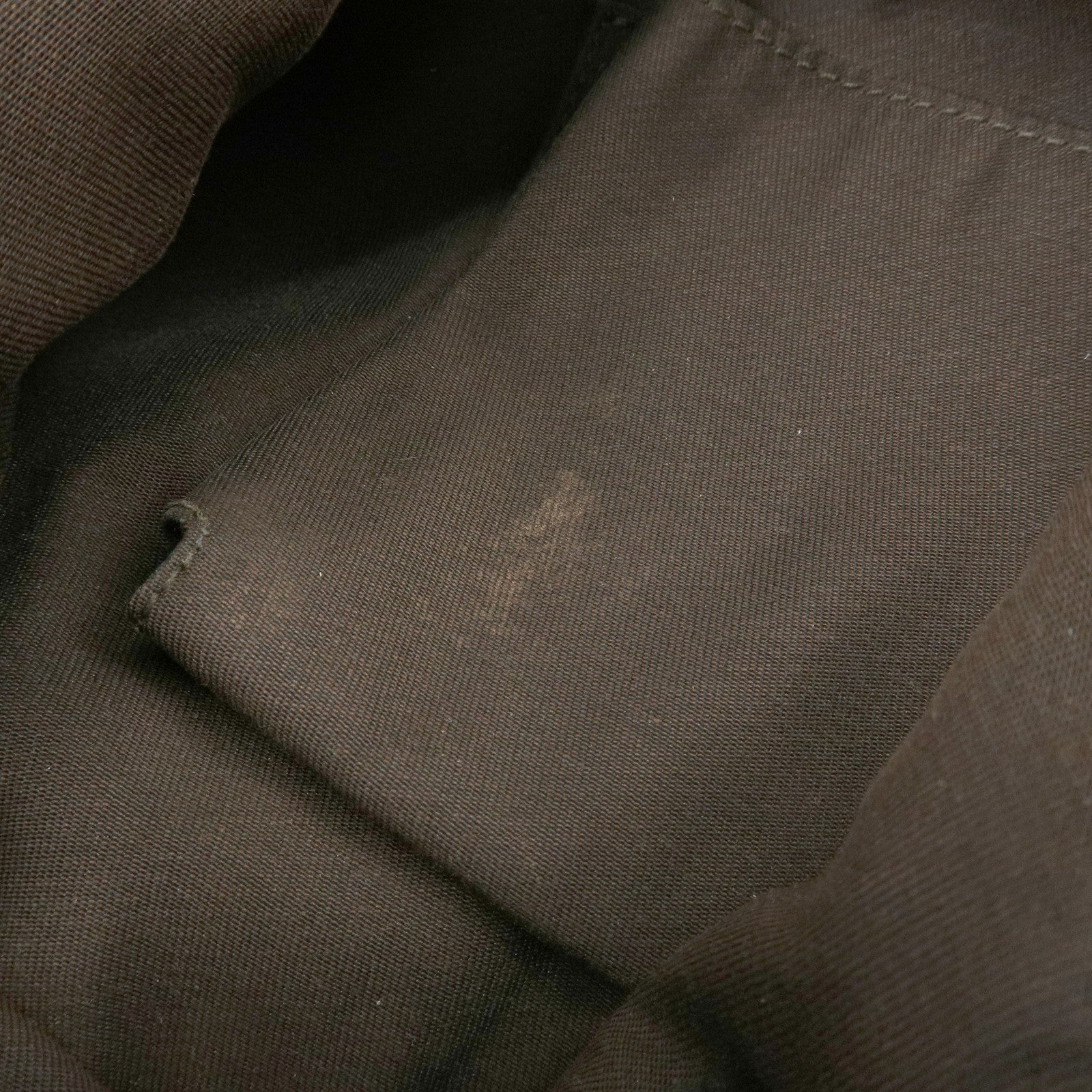 GUCCI Abbey GG Canvas Leather Shoulder Crossbody Bag Brown 265691