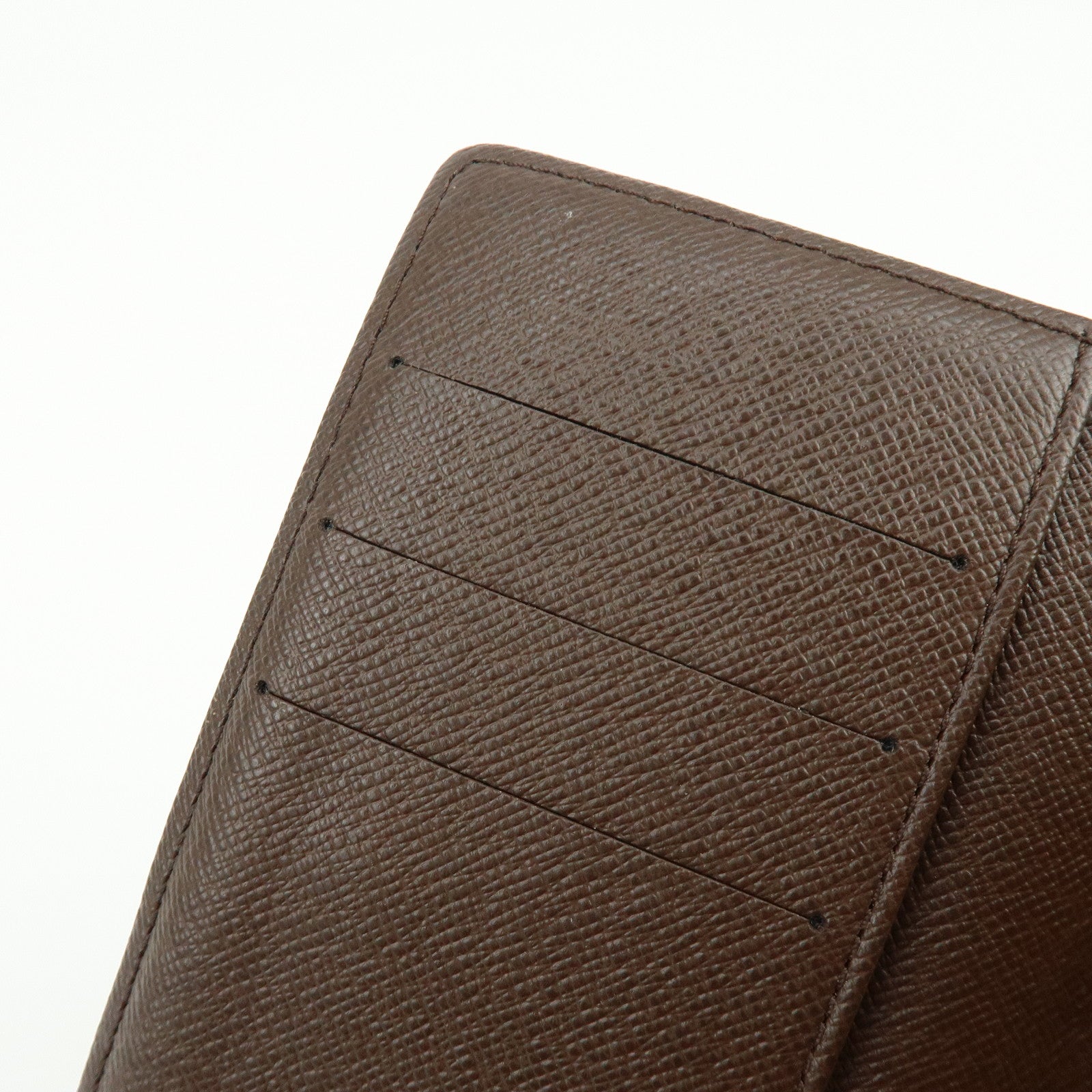 Louis Vuitton Damier Agenda PM Planner Cover Brown R20700