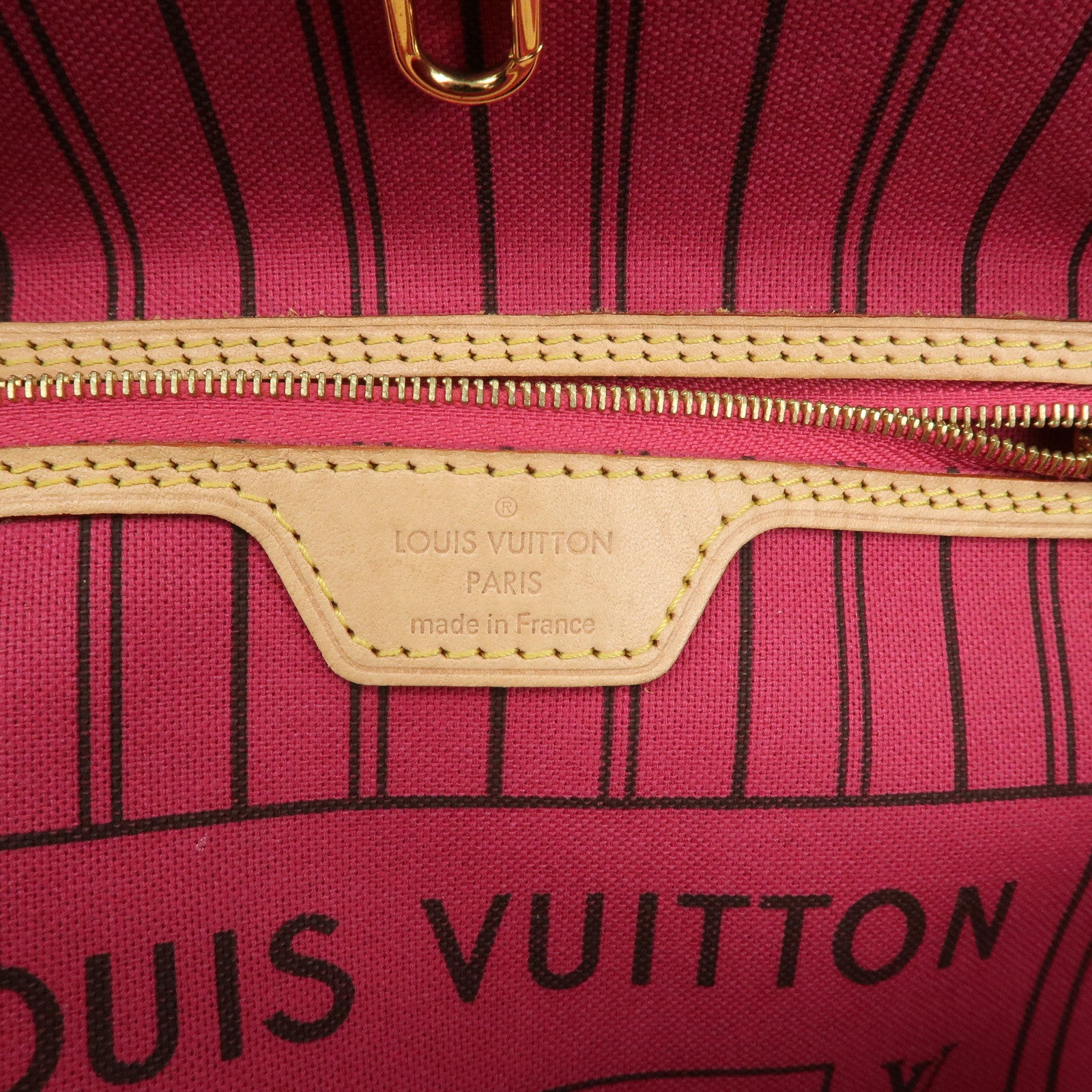 Louis Vuitton Monogram Neverfull PM Tote Bag Brown M41245