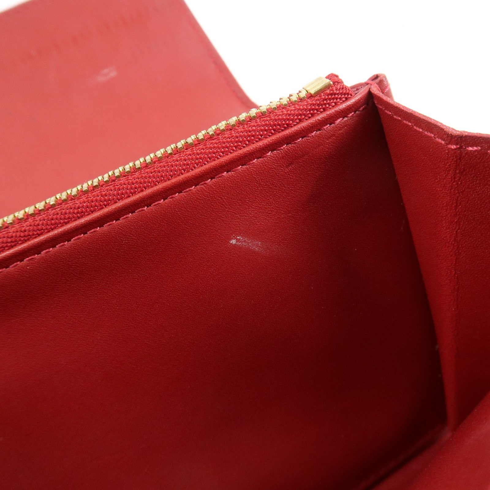 Louis Vuitton Monogram Vernis Leather Portefeuille Sarah M93530 Used