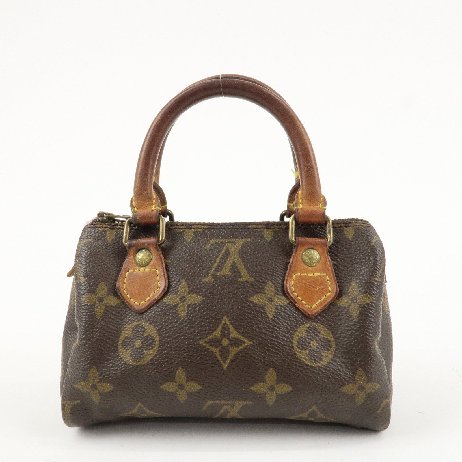 Louis Vuitton Monogram Mini Speedy Hand Bag M41534 Used