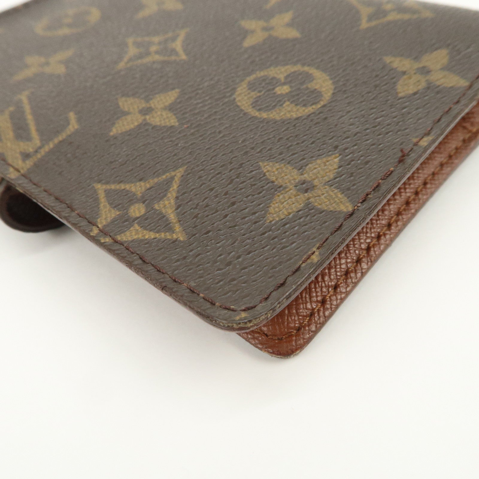 Louis Vuitton Monogram Canvas Agenda PM Planner Cover Brown R20005