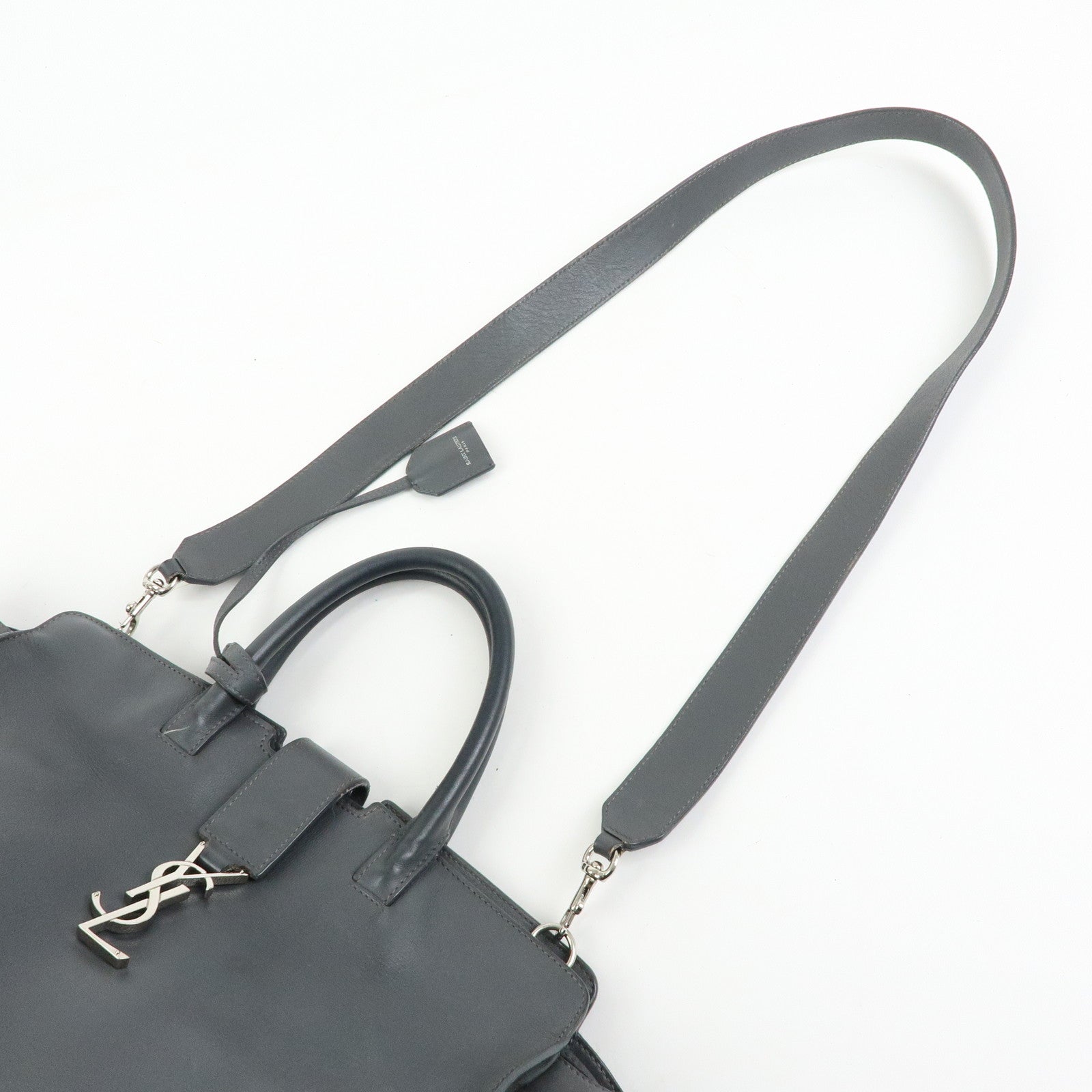 SAINT LAURENT PARIS Casandra Leather 2Way Hand Shoulder Bag 436832
