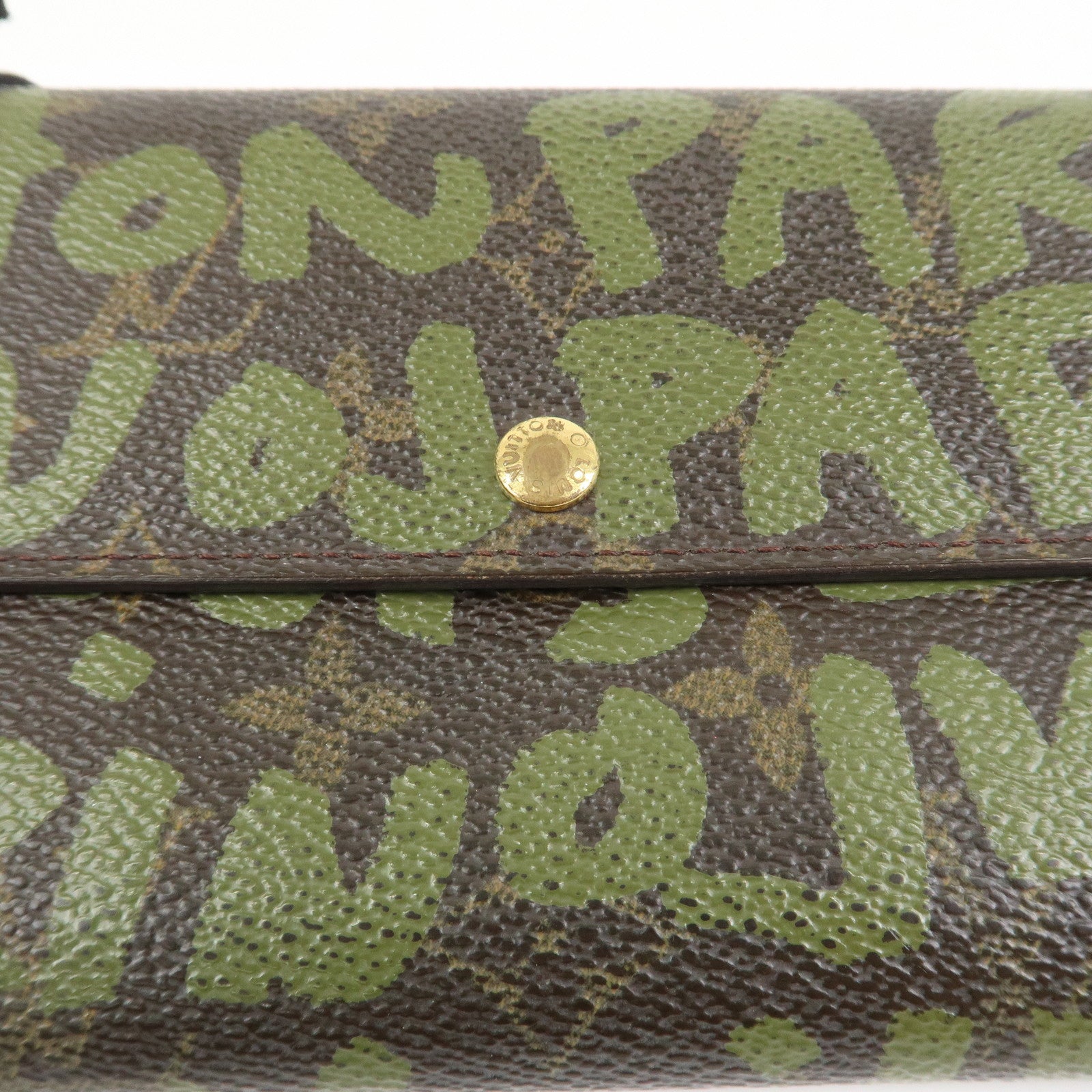 Louis Vuitton Monogram Graffiti Portefeuille Sarah Wallet M92188