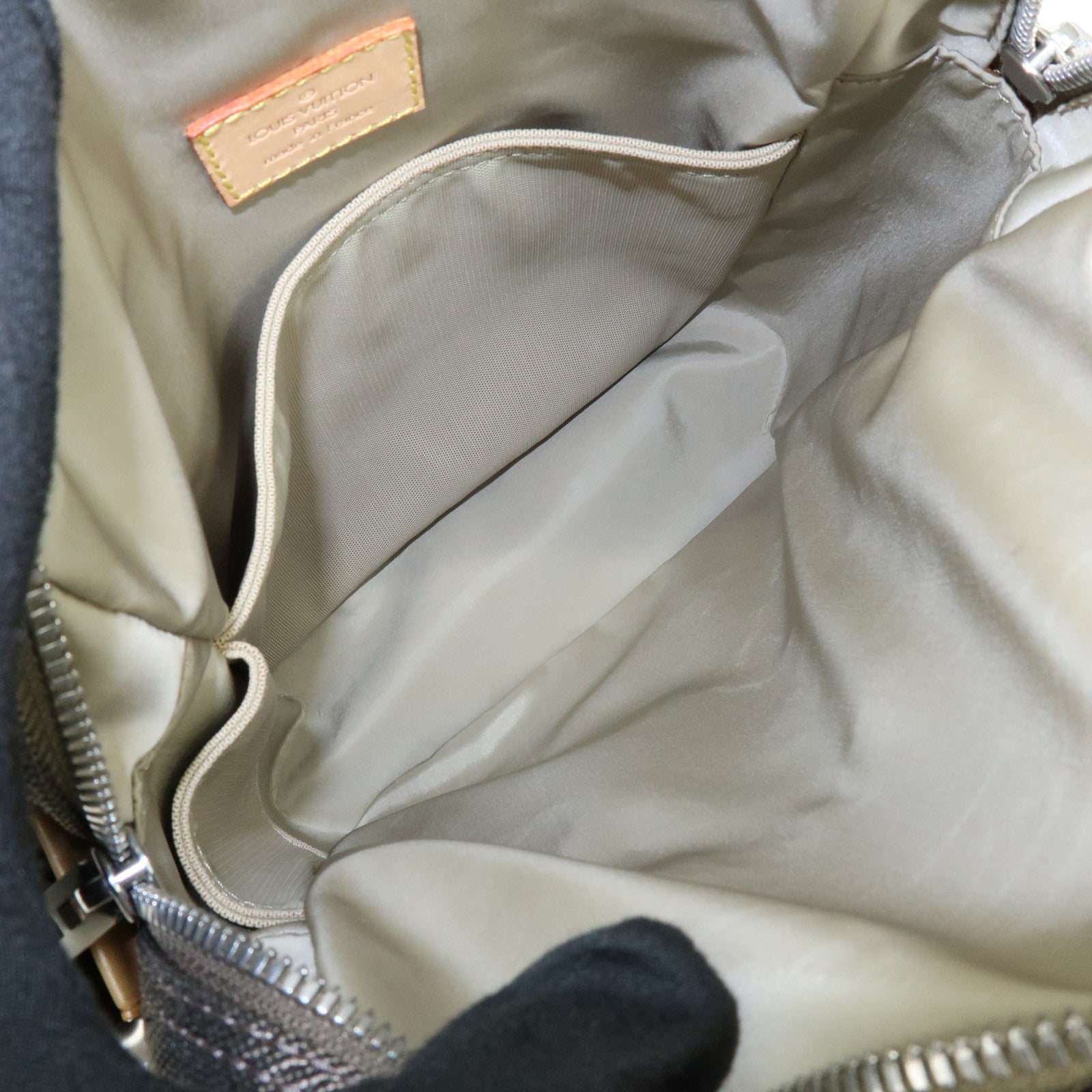 Louis Vuitton Damier Geant Citadin Shoulder Bag Terre M93040