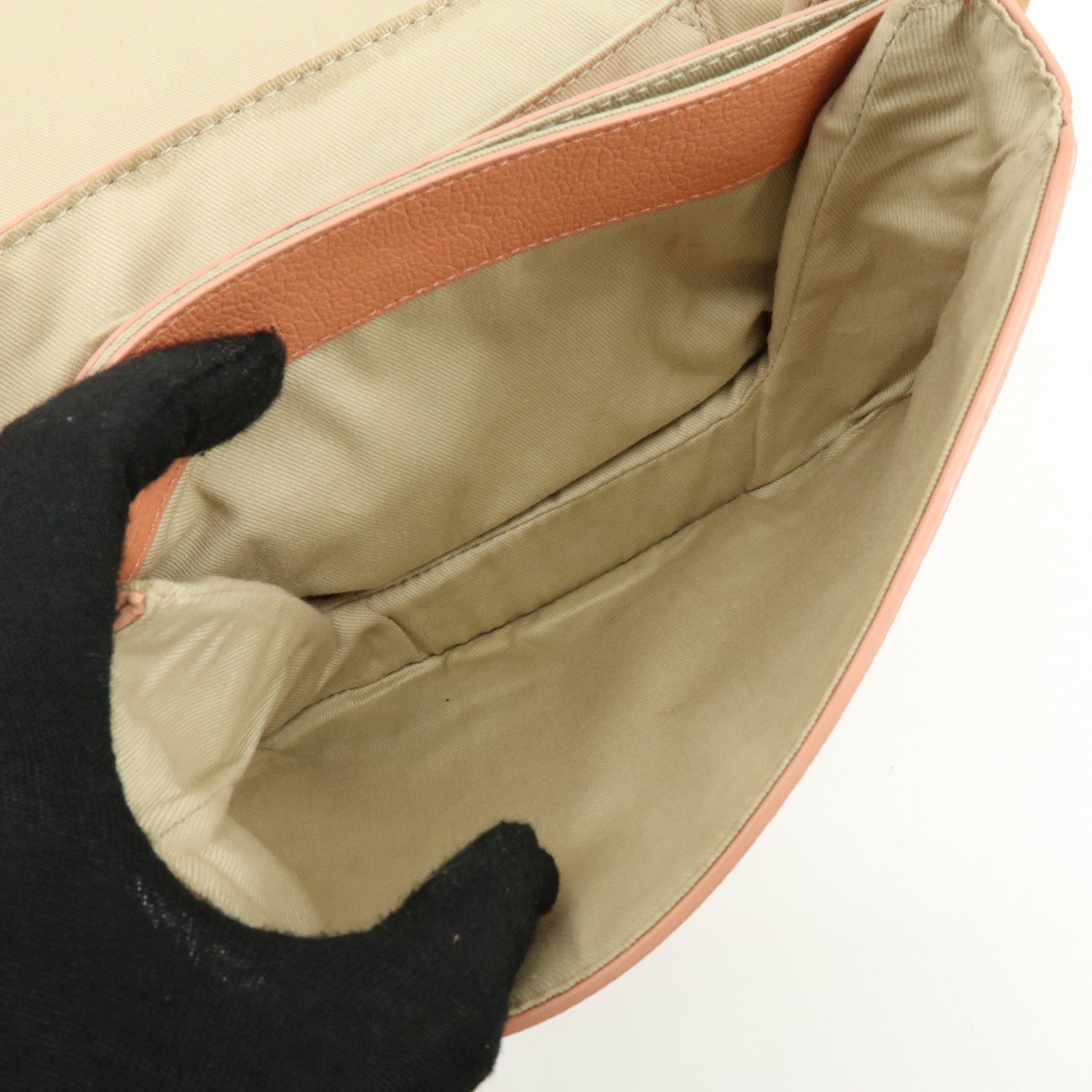 Chloe See By Chloe Joan Suede Leather Shoulder Crossbody Bag Pink