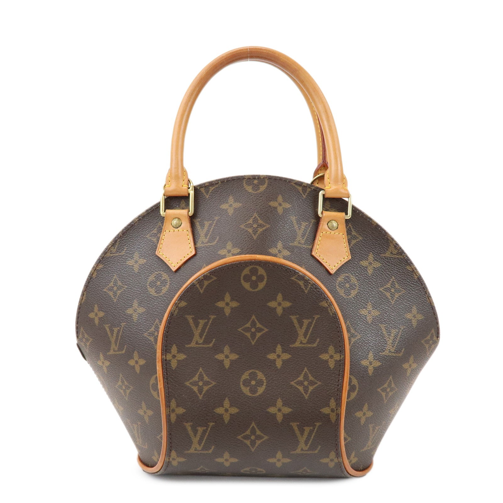 Louis Vuitton Monogram Ellipse PM Hand Bag Brown M51127