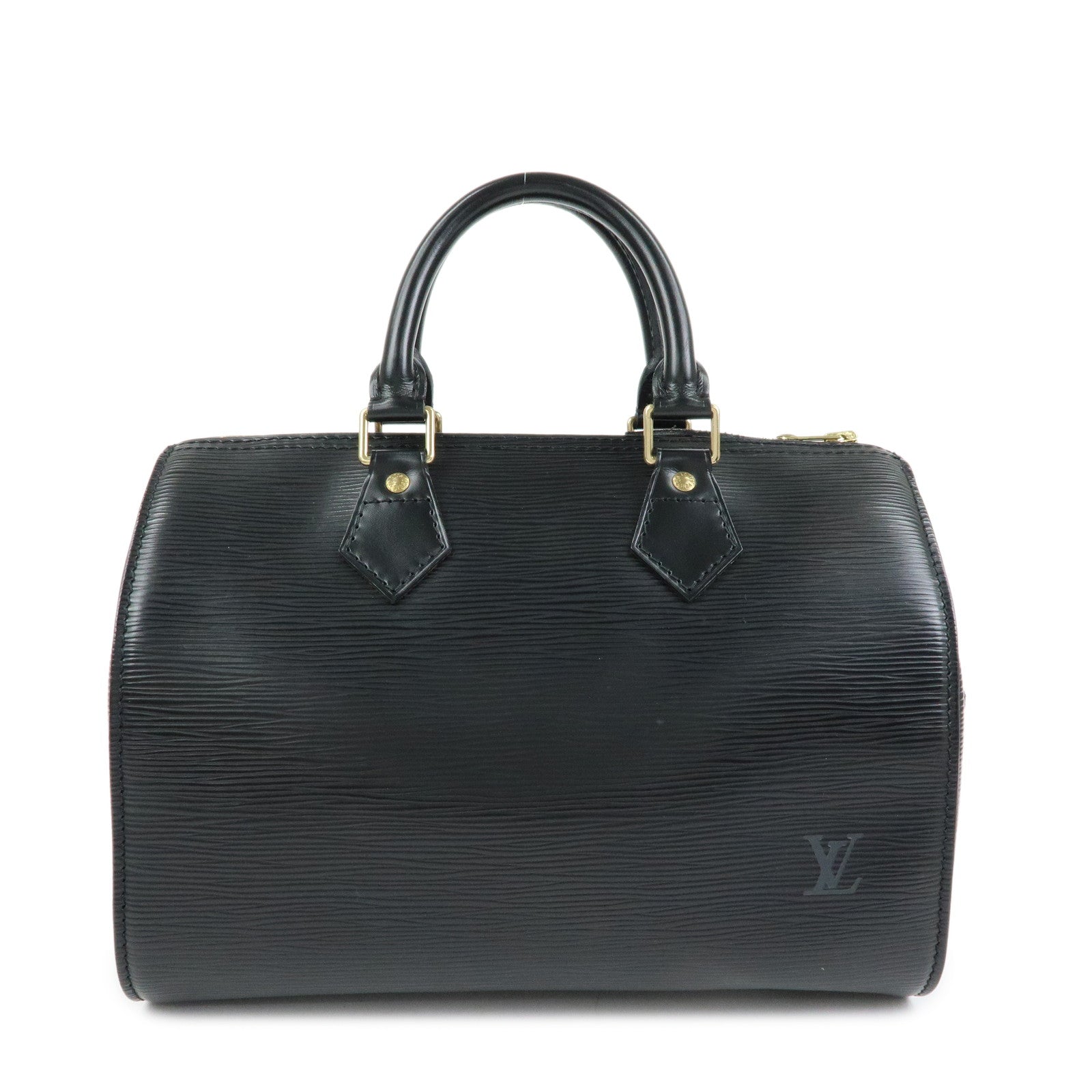Louis Vuitton Epi Speedy 25 Boston Bag Hand Bag Noir Black M43012