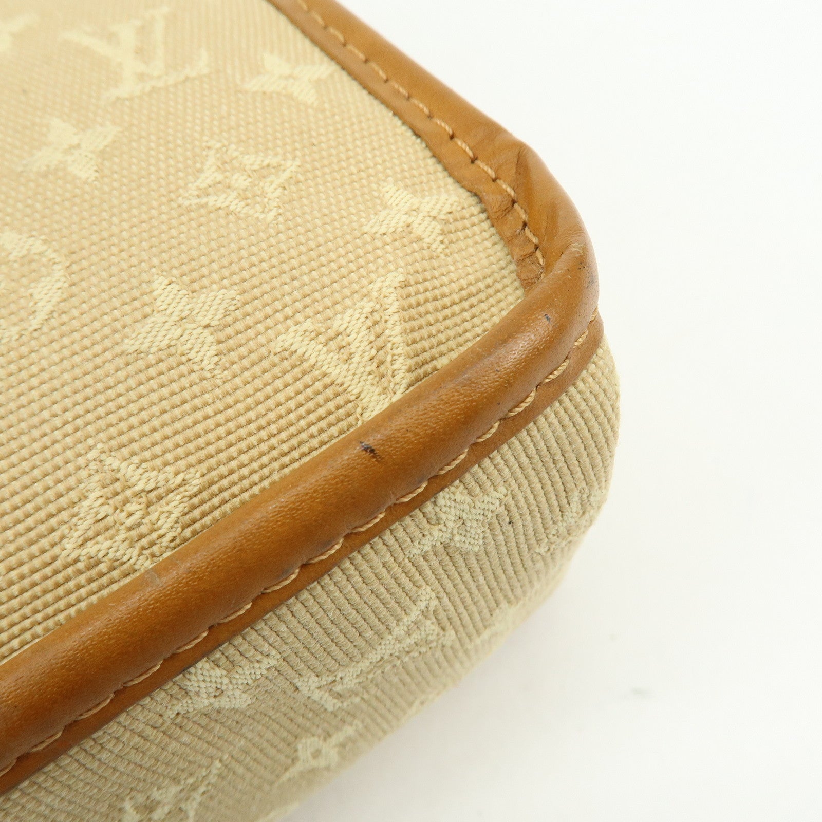 Louis Vuitton Monogram Mini Sac Catherine Hand Bag Beige M92328