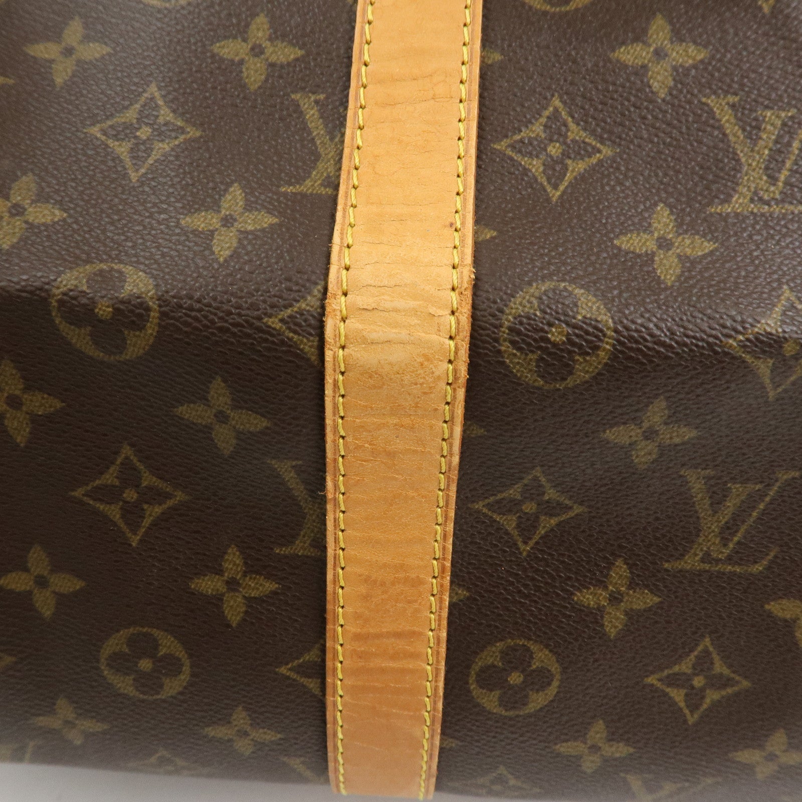 Louis Vuitton Monogram Keep All Bandouliere 55 Boston Bag M41414