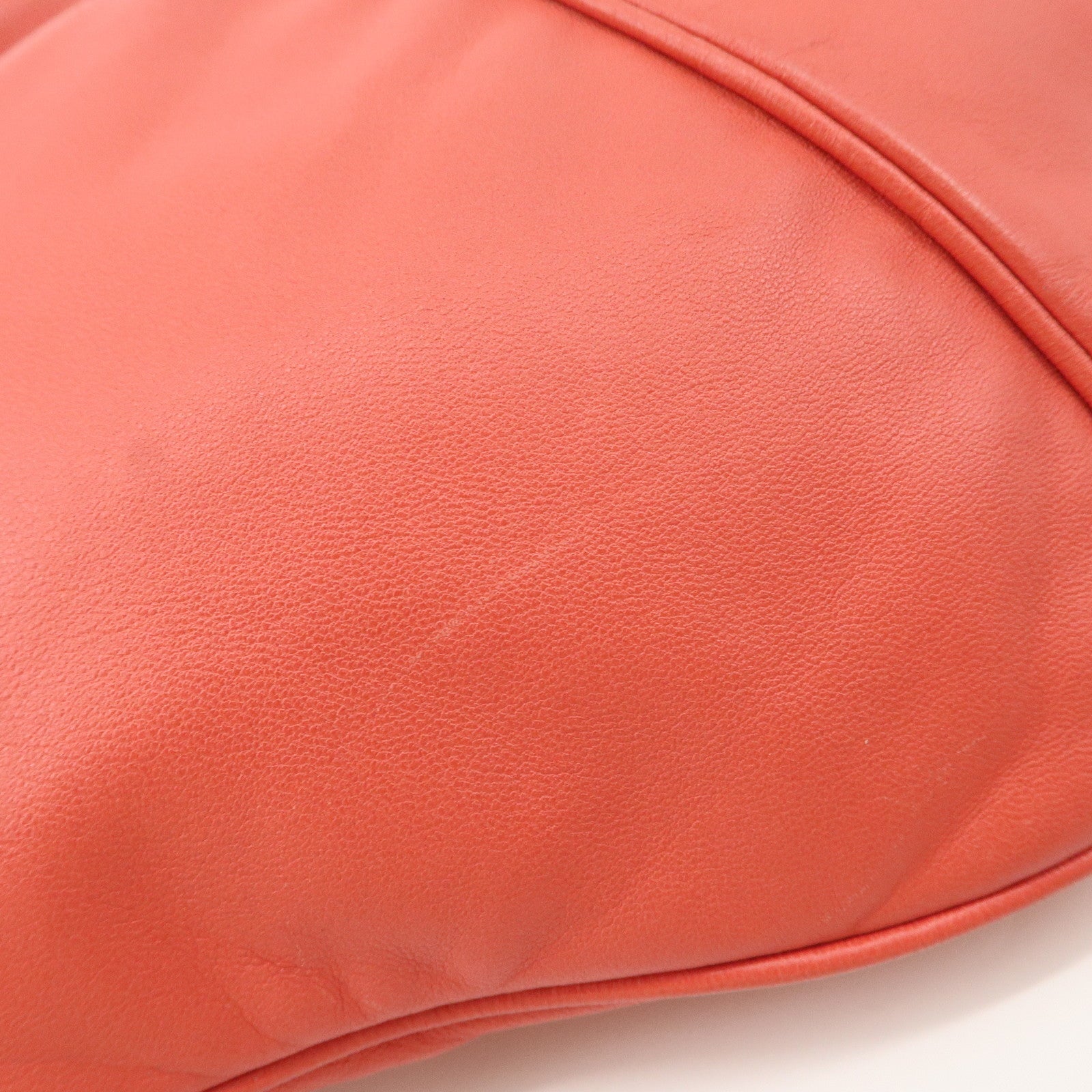 LOEWE Anagram Leather Shoulder Bag Hand Bag Pink Used