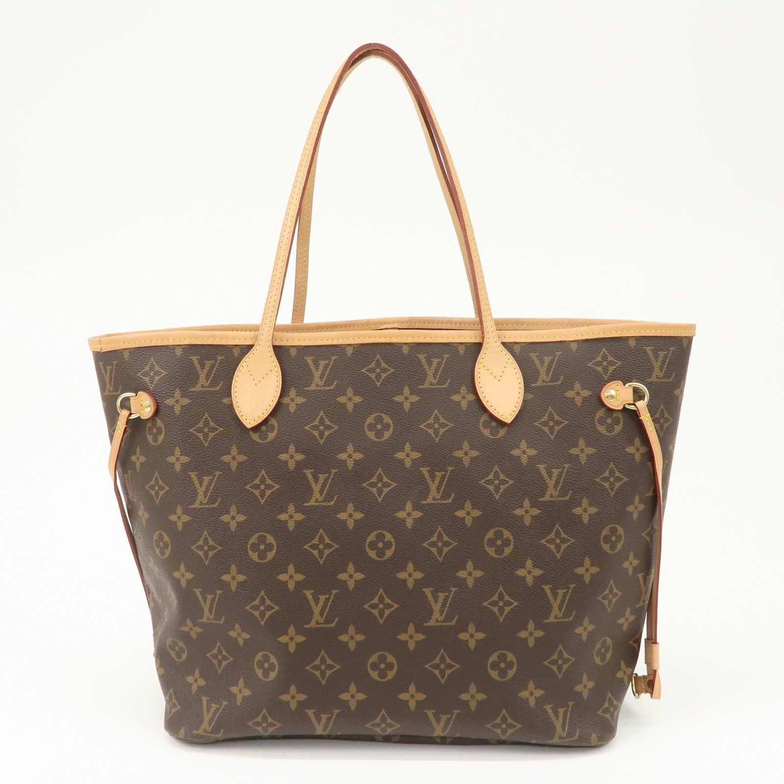 Louis Vuitton Monogram Neverfull MM Tote Bag Pivoine M41178