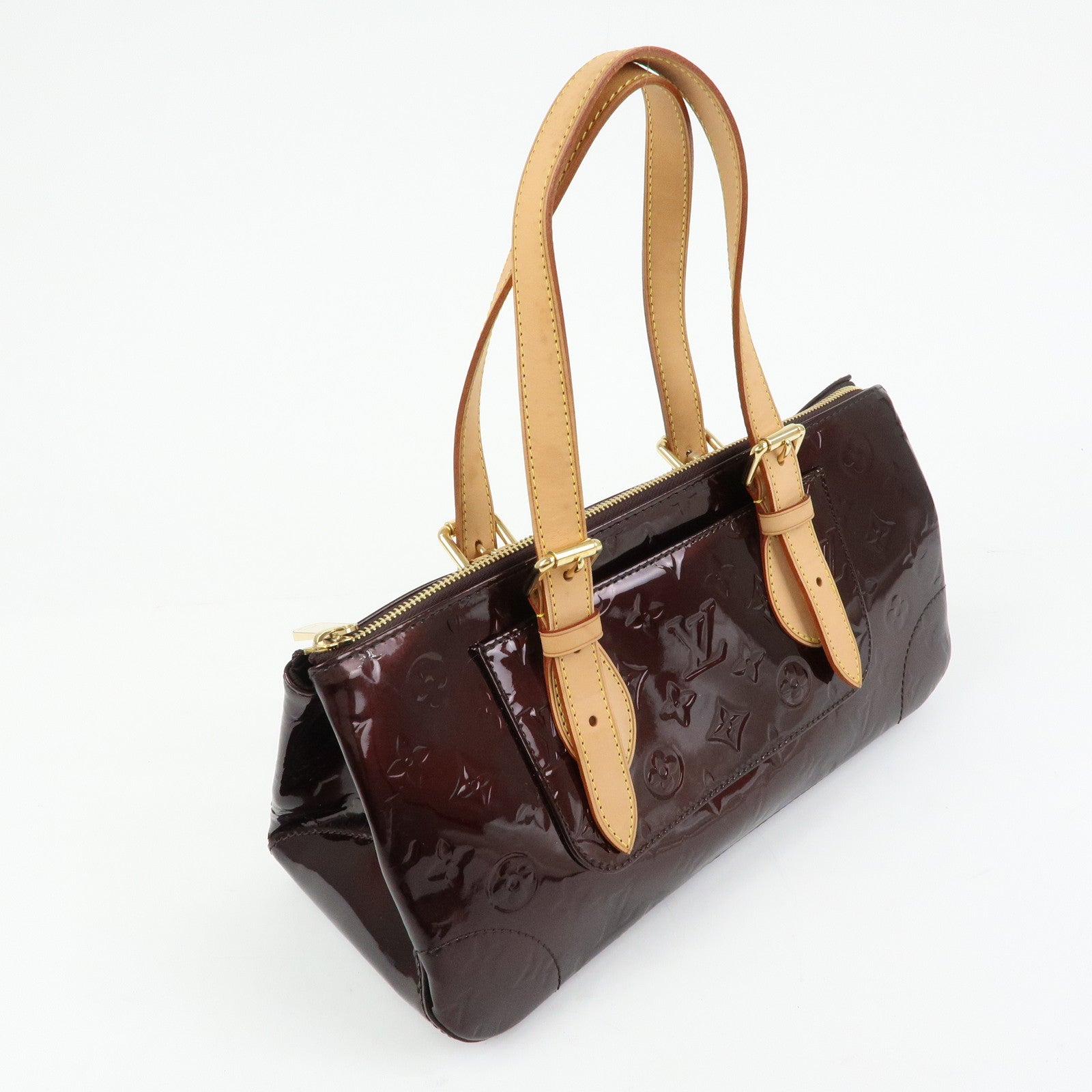 Louis Vuitton Monogram Vernis Rosewood Avenue Hand Bag M93510