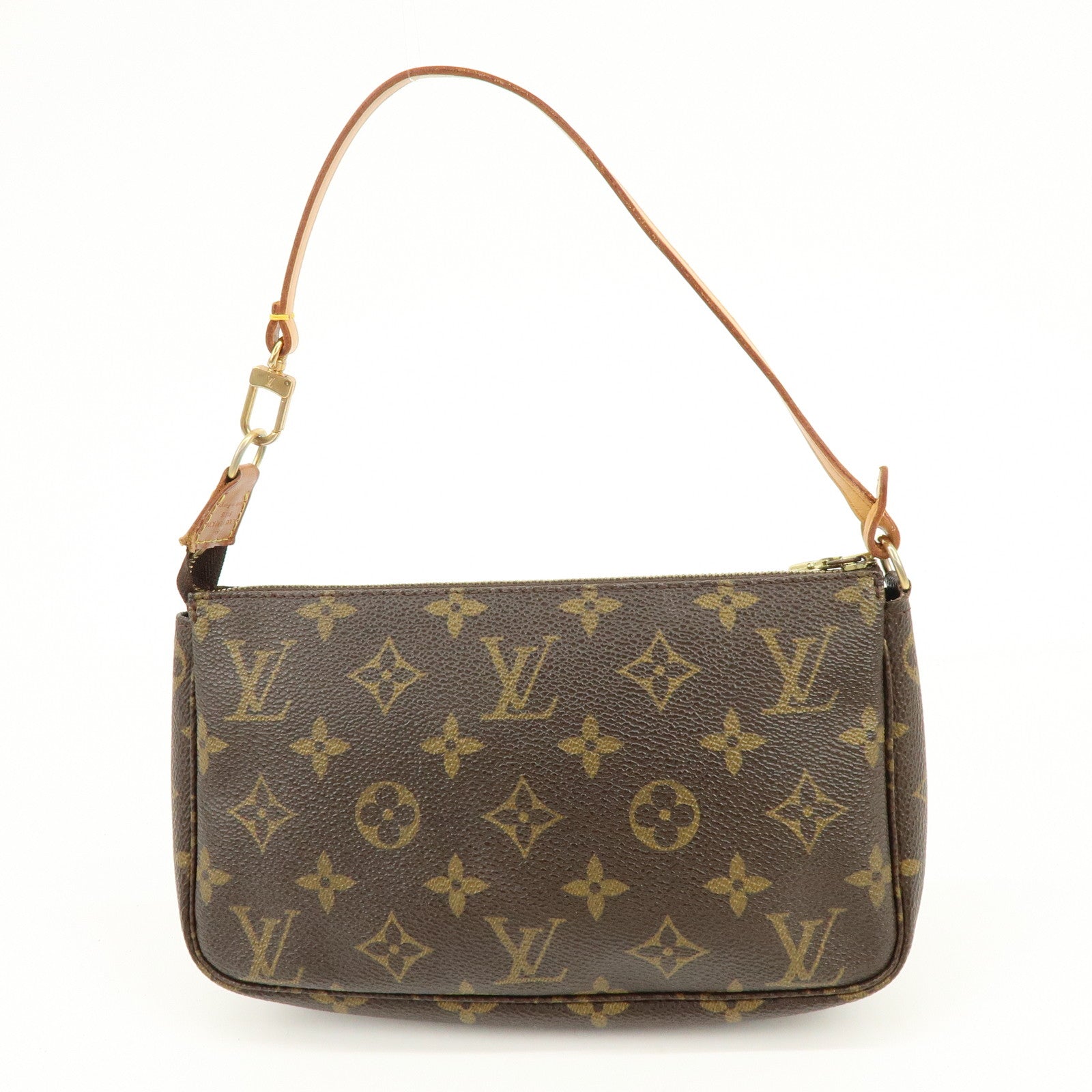 Louis Vuitton Monogram Pochette Accessoires Pouch Hand Bag M51980