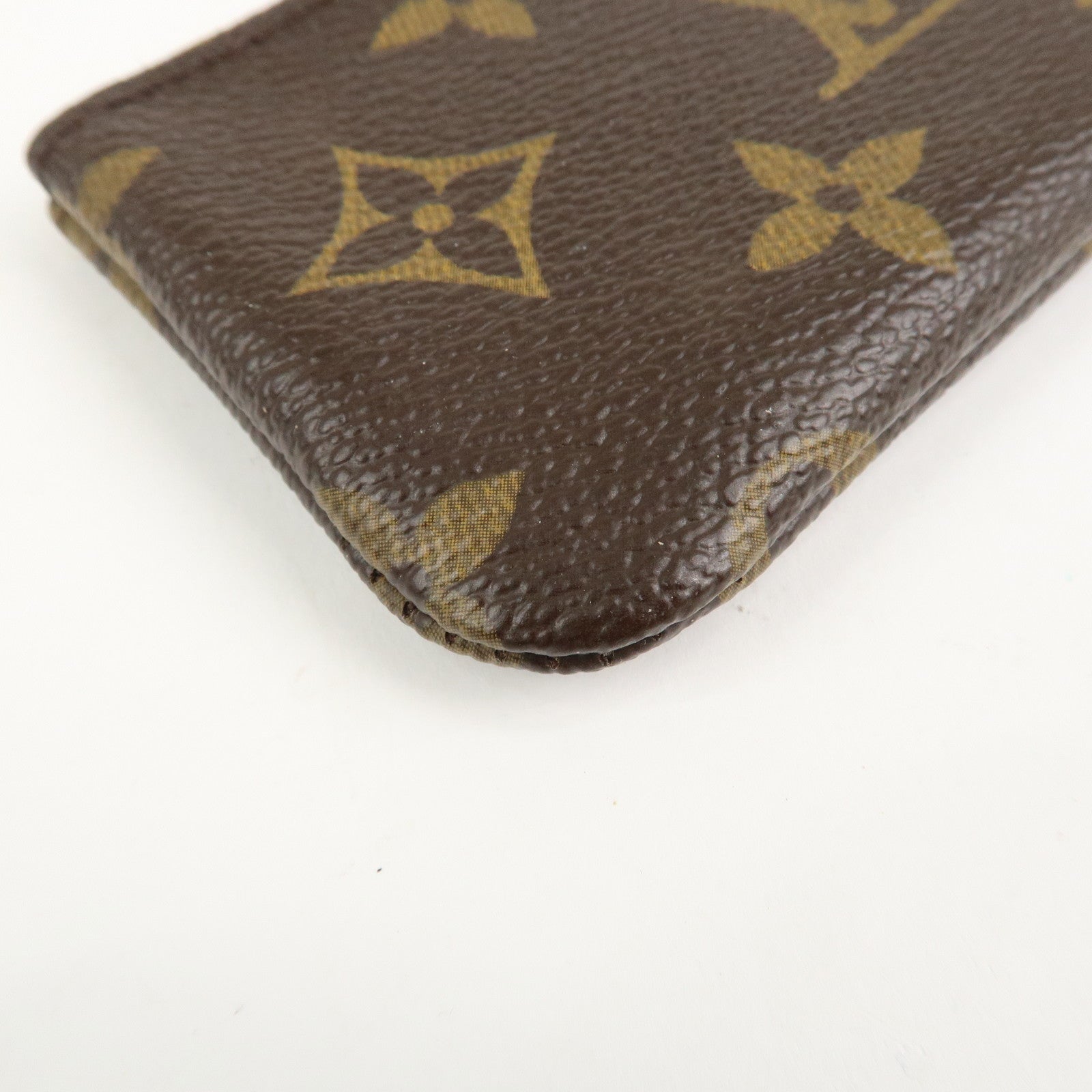 Louis Vuitton Monogram Pochette Cles Coin Case Key Case M62650