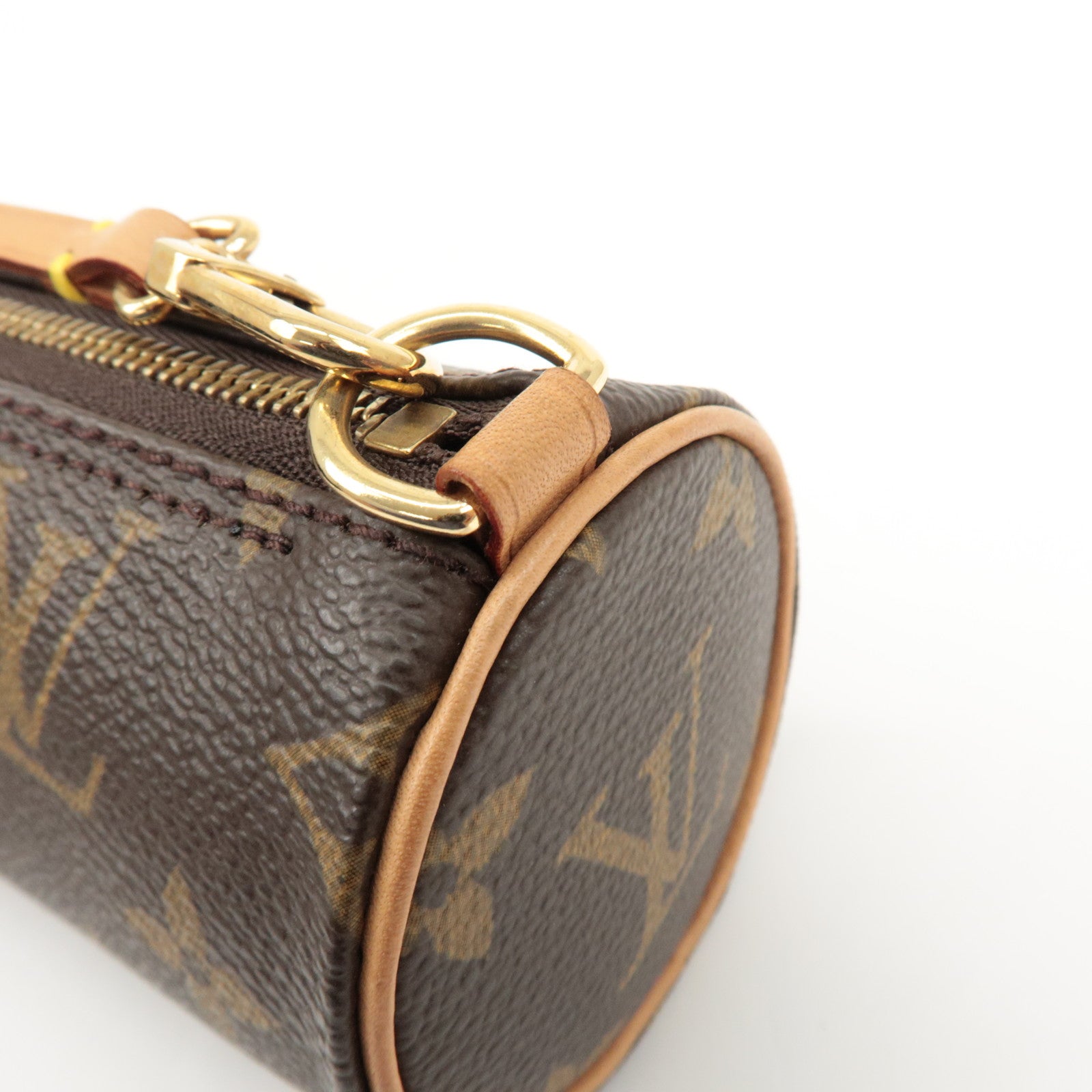 Louis Vuitton Monogram Mini Papillon Pouch for Papillon Bag Brown Used