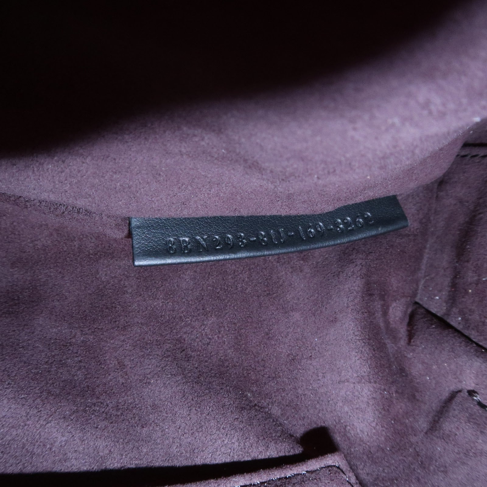 FENDI Dotcom Leather 2WAY Bag Hand Bag Shoulder Bag Black 8BN293