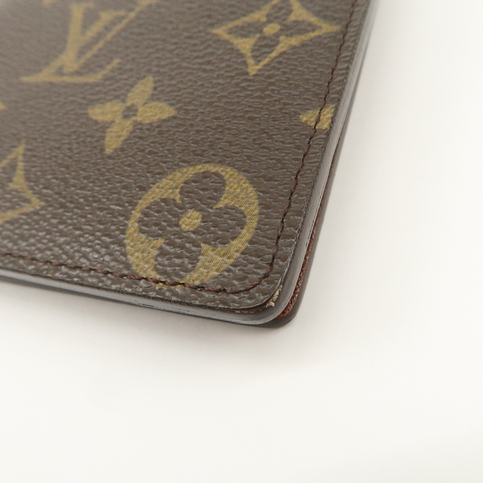 Louis Vuitton Monogram Portefeuille Marco Bi-fold Wallet M61675 Used