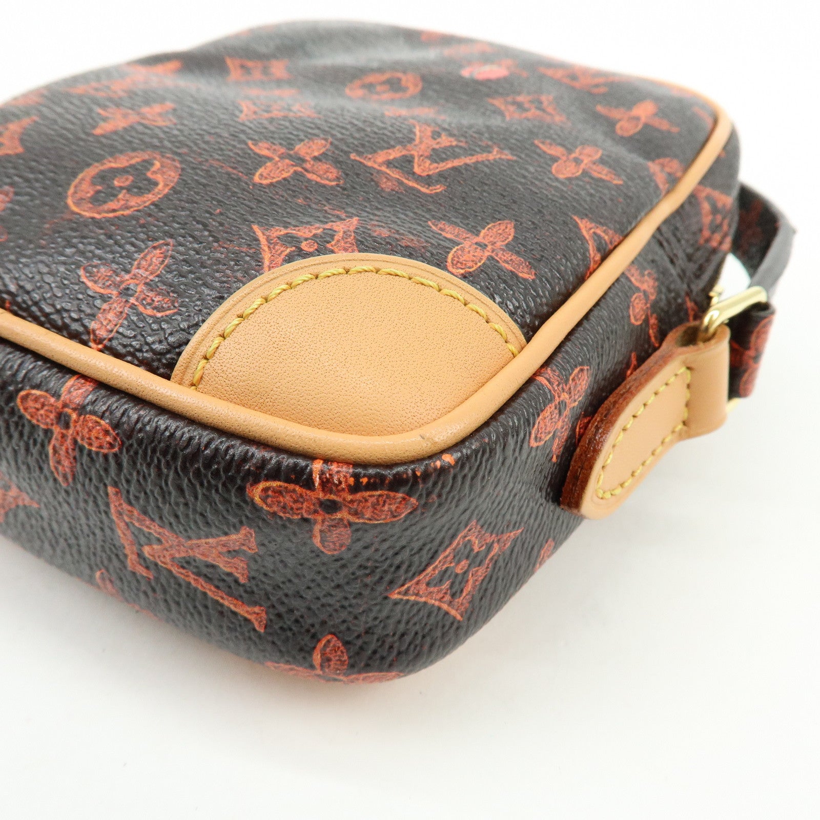 Louis Vuitton Catogram Paname Shoulder Bag Crossbody Brown M44399