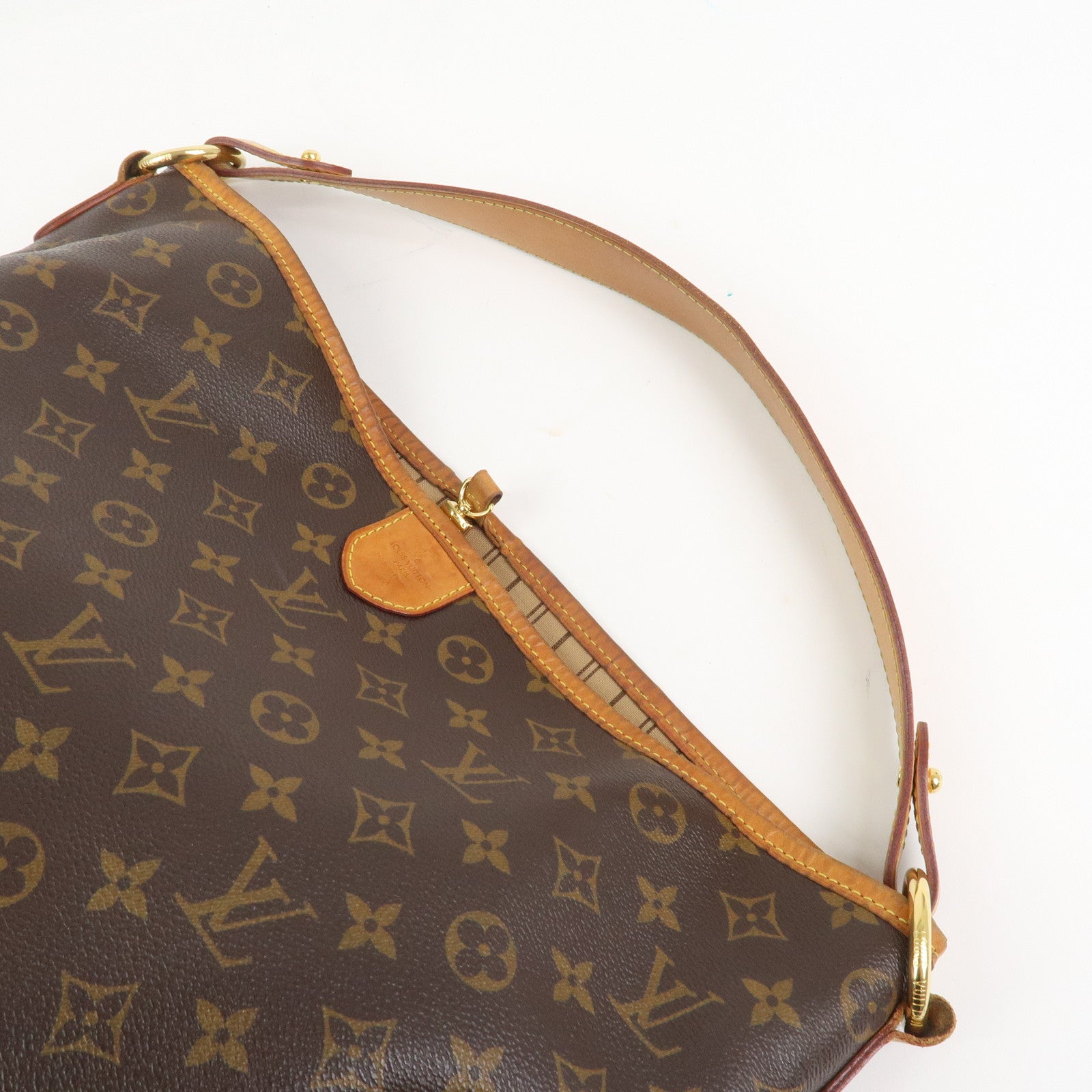 Louis Vuitton Monogram Delightful PM Shoulder Bag Brown M40352