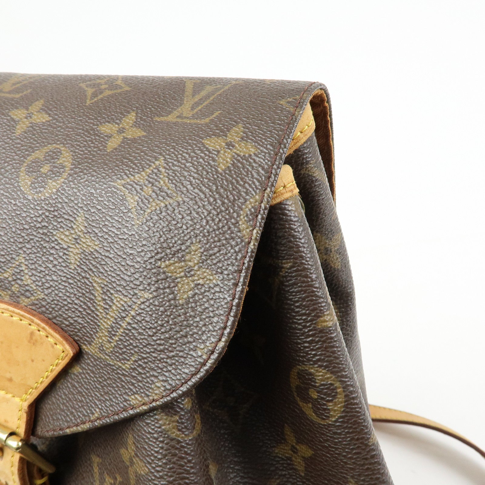 Louis Vuitton Monogram Montsouris MM Backpack Brown M51136