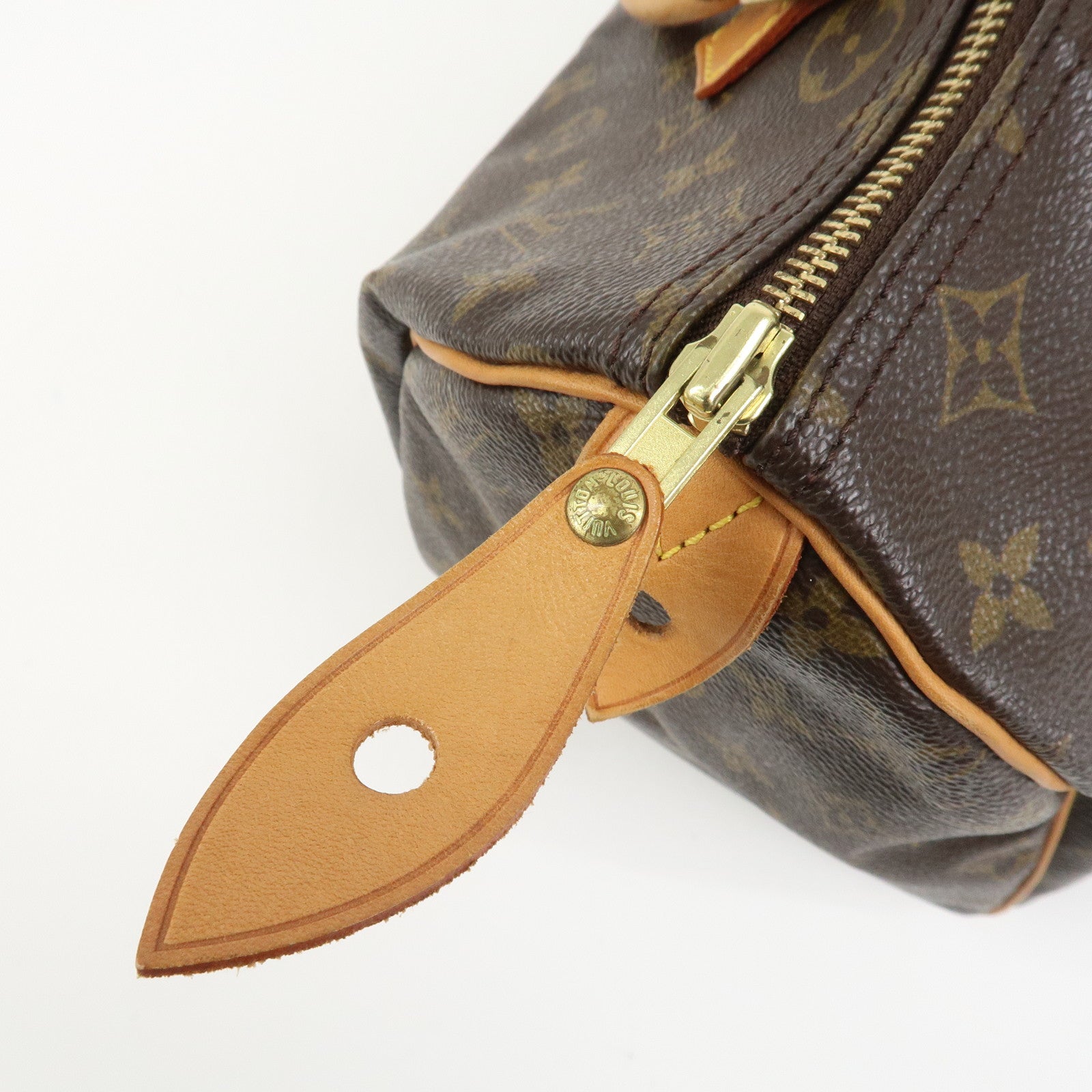 Louis Vuitton Monogram Speedy 30 Boston Bag Hand Bag Brown M41526