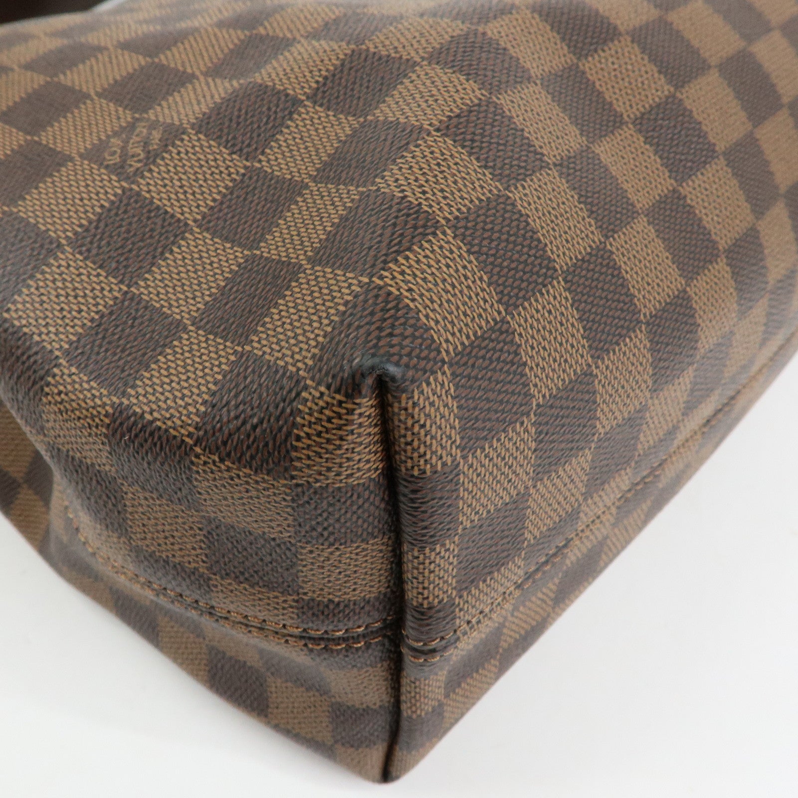 Louis Vuitton Damier Graceful MM Shoulder Bag Damier Ebene N44045