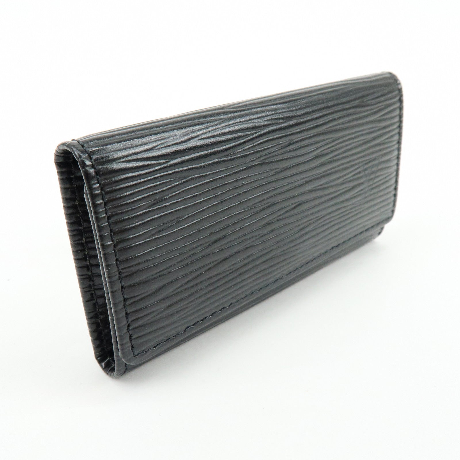 Louis Vuitton Epi Multicles 4 Rings Key Holder Case Noir M63822