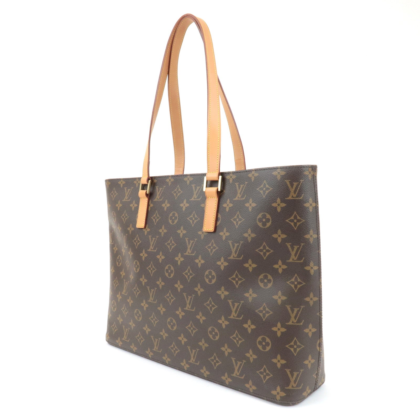 Louis Vuitton Monogram Luco Tote Bag Hand Bag Brown M51155