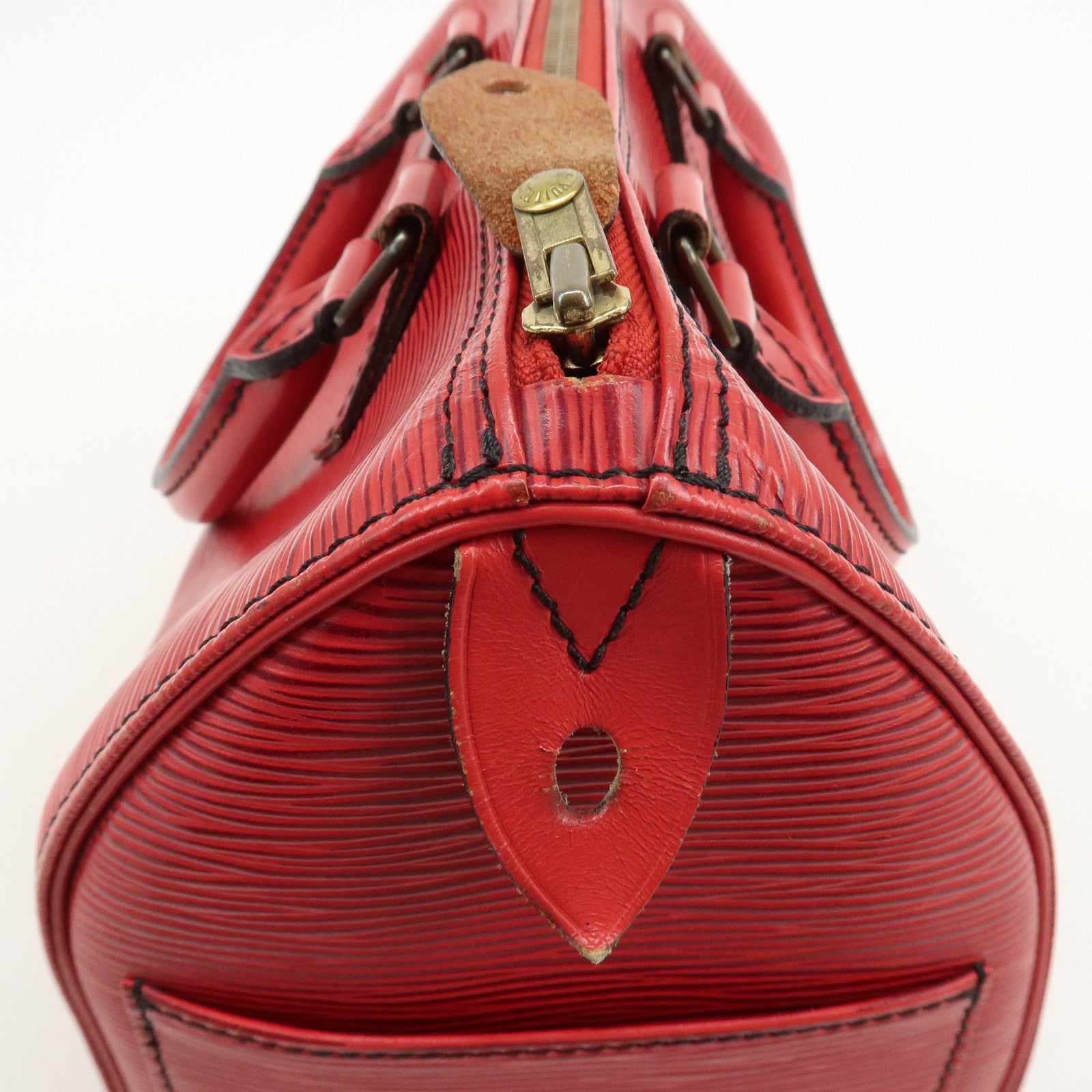 Louis Vuitton Epi Speedy 25 Hand Boston Bag Castilian Red M43017