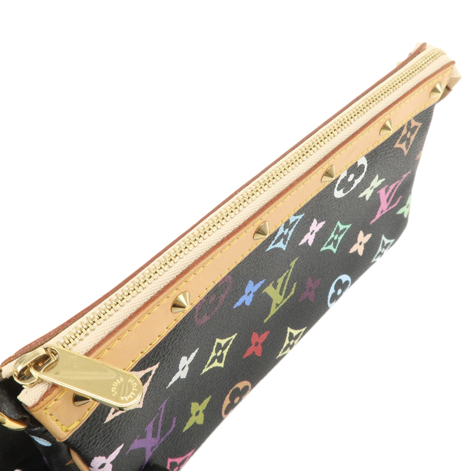 Louis Vuitton Monogram Multicolor Pochette Accessoires Noir M92648