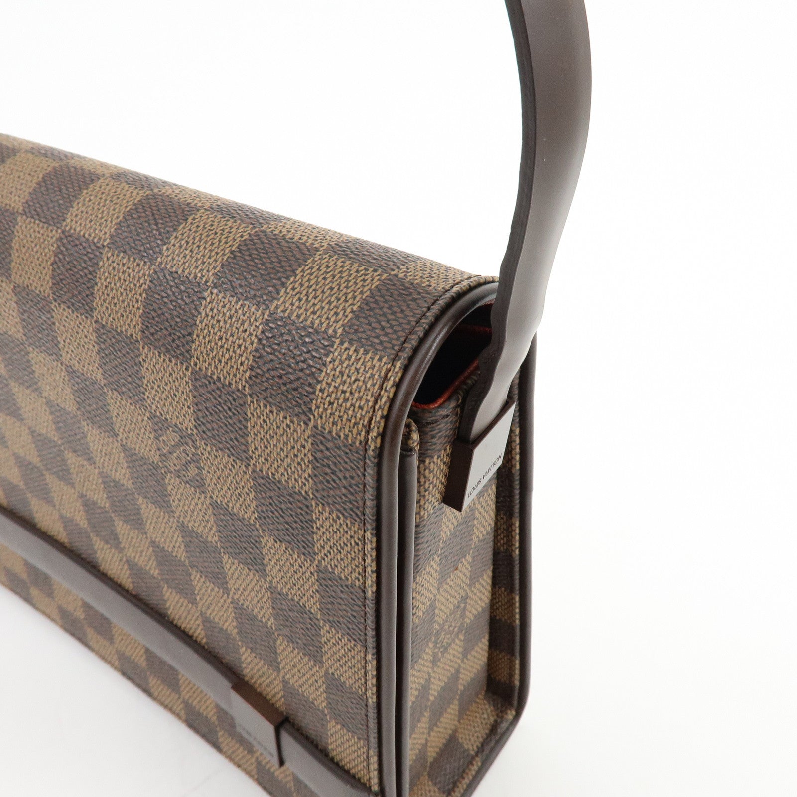 Louis Vuitton Damier Ebene Tribeca Long Shoulder Hand Bag N51160