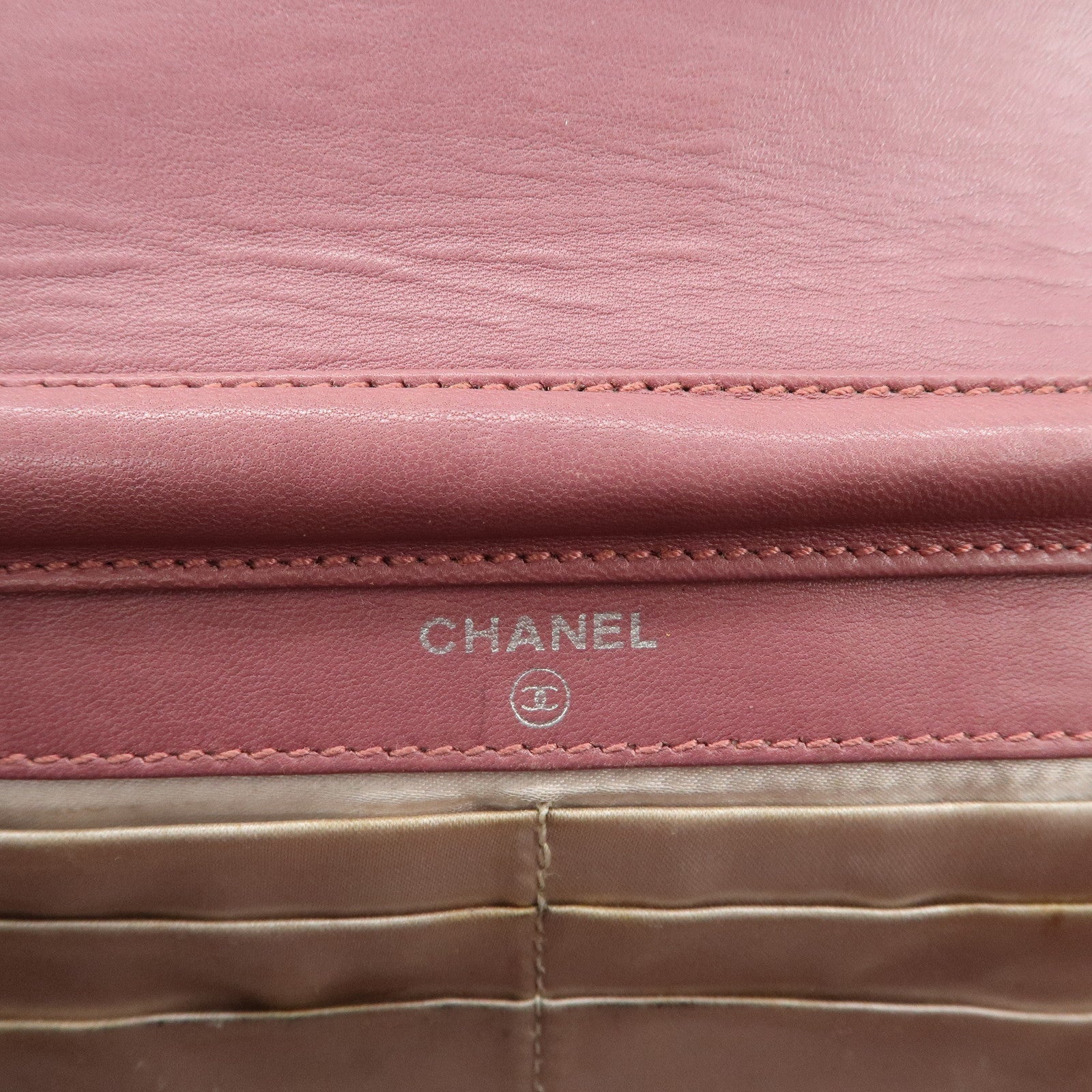 CHANEL New Travel Line Nylon Jacquard Chain Wallet Shoulder Bag 6535288 Used